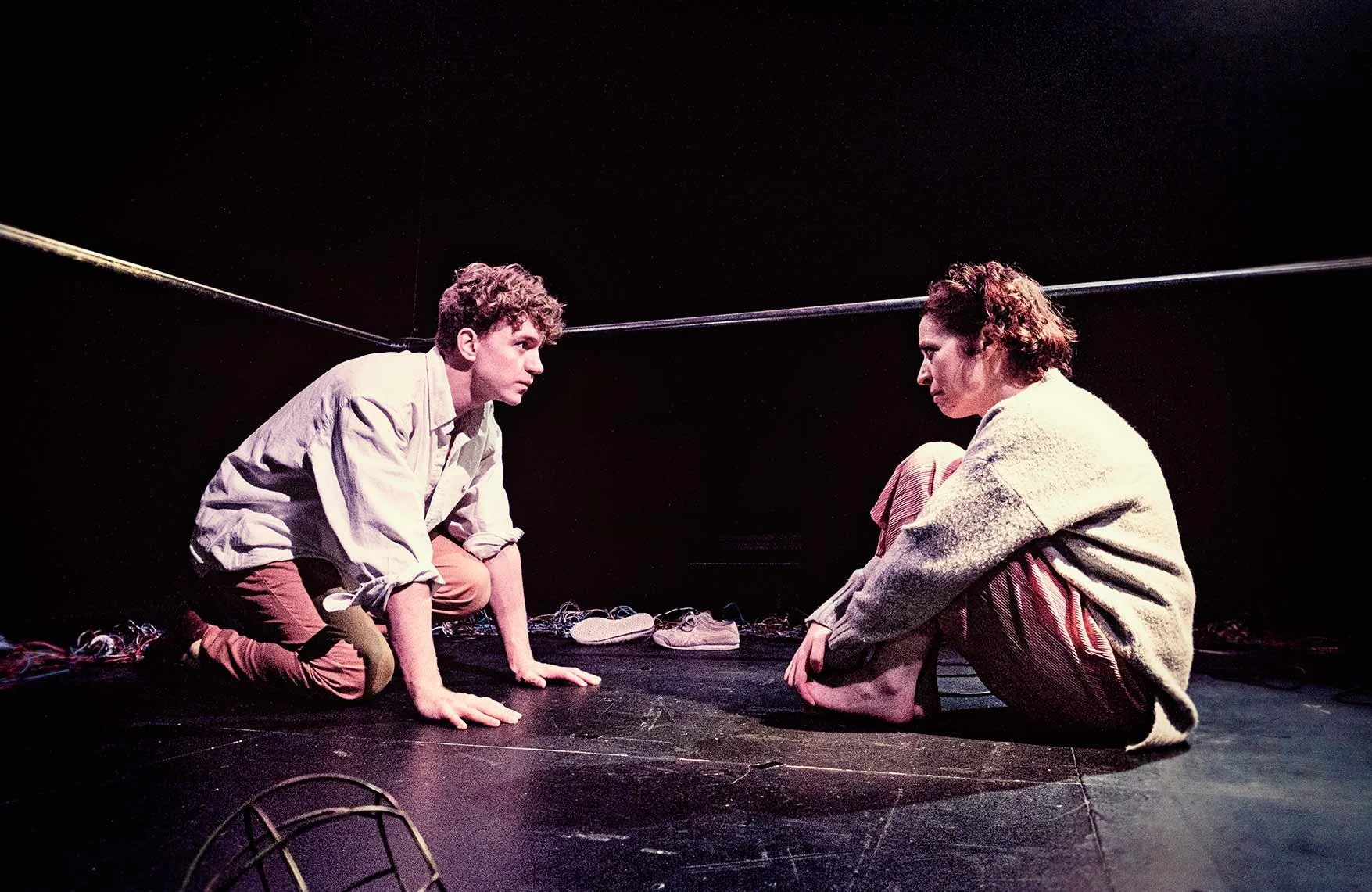 Chemistry by Jacob Marx Rice. The Finborough Theatre, 118 Finborough Road, London SW10 to 23 November 2019. 4****. William Russell.