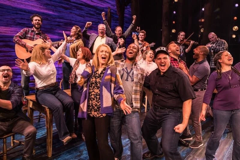 Come From Away - book, music & lyrics by Irene Sankoff & David Hein. Phoenix Theatre, Charing Cross Road, London WC2 to 23 May 2020. 5*****. William Russell.
