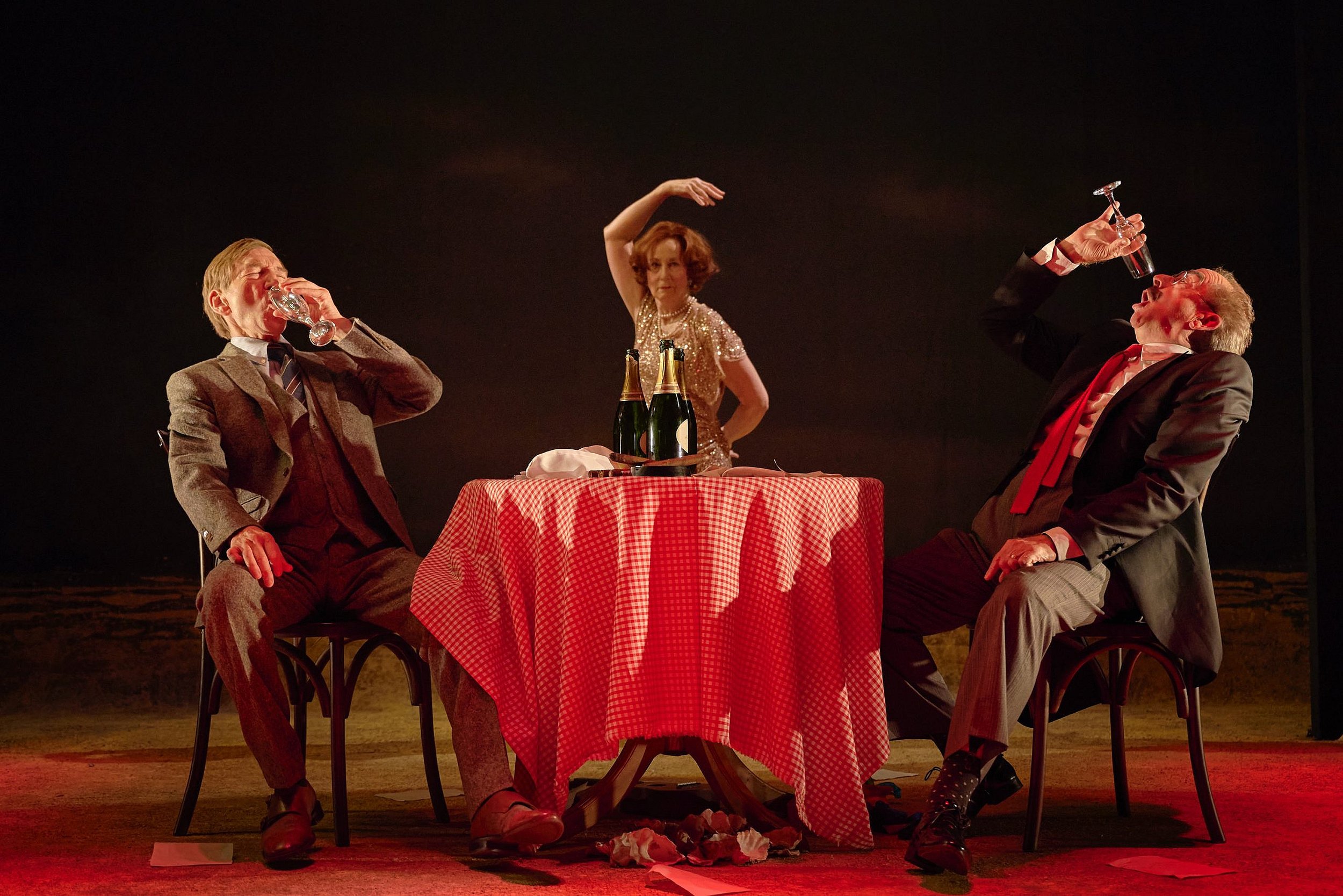 Dinner With Groucho by Frank McGuinness. Studio 1, The Arcola, 24 Ashwin Street, London E8 to 10 December 2022. 5*****. William Russell.