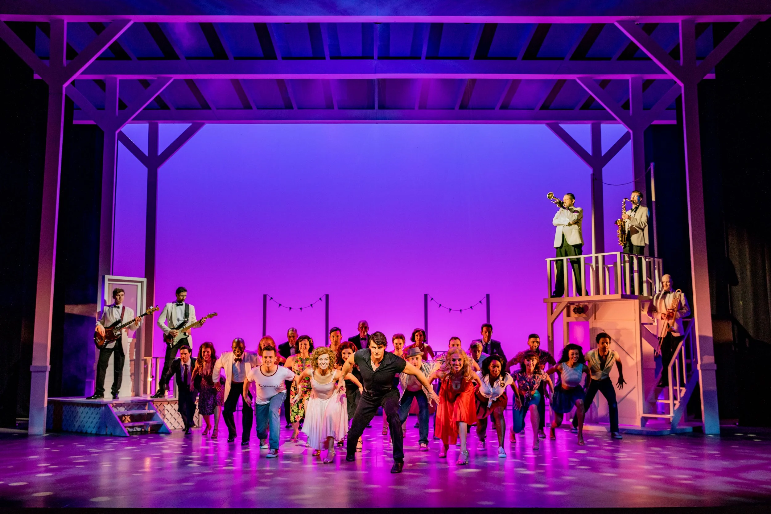 Dirty Dancing - book by Eleanor Bergstein. The Dominion Theatre, Tottenham Court Road, London W1 to 16 April 2022. 3***. William Russell