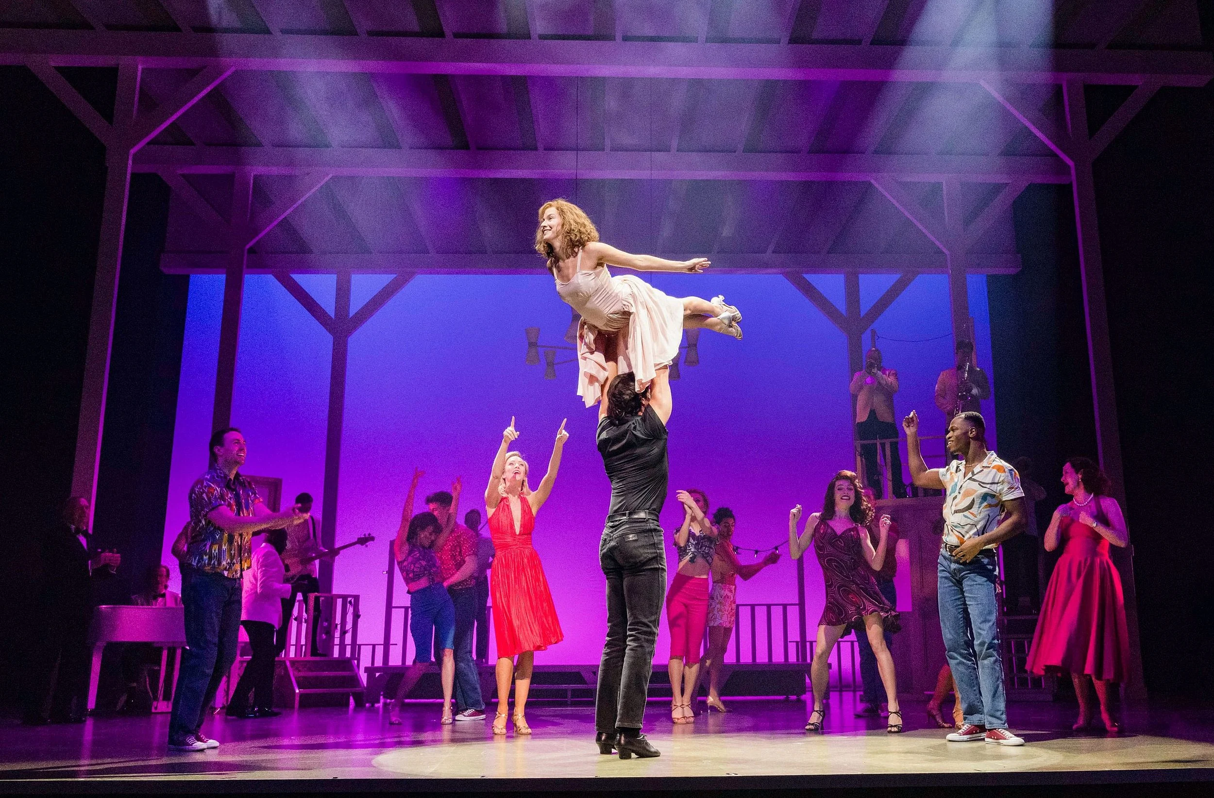 Dirty Dancing by Eleanor Bergstein. Dominion Theatre, Tottenham Court Road, London to 29 April 2023 and then back on tour. 2**. William Russell.
