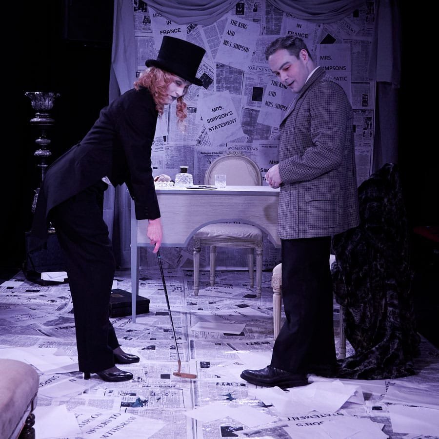 Falling in Love Again by Ron Elisha. King's Head Theatre, 115 Upper Street, Islington, London N1 to 8 February 2020. 2**. William Russell