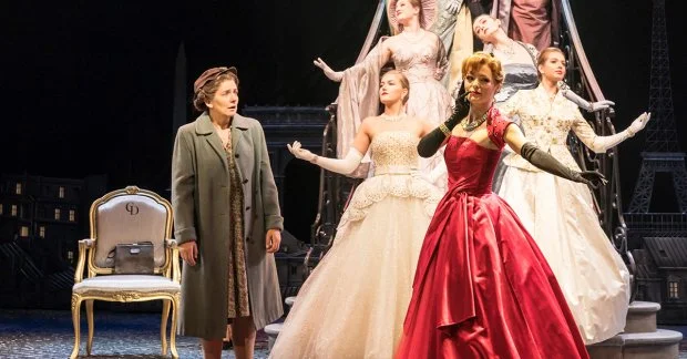 Flowers for Mrs Harris - music & lyrics by Richard Taylor, book by Rachel Wagstaff. Chichester theatre on line. 4****. William Russell.