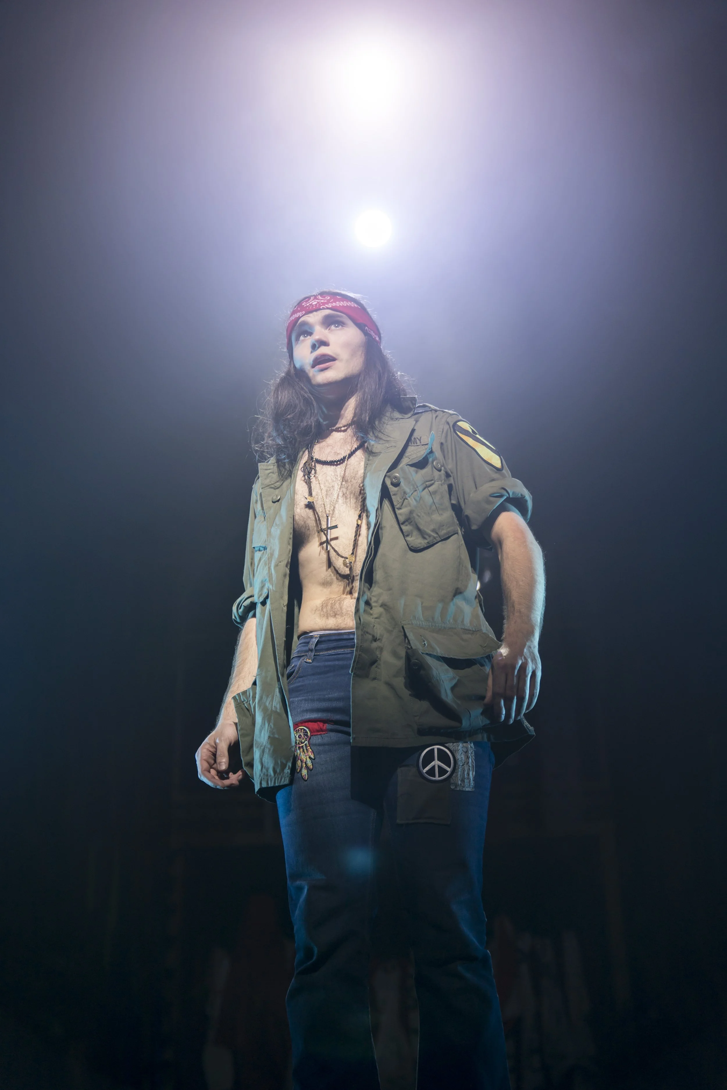 Hair - by Jerome Ragni & James Rado Music by Galt Macdermot. New Wimbledon theatre SW19 1QG. 3 ***. William Russell