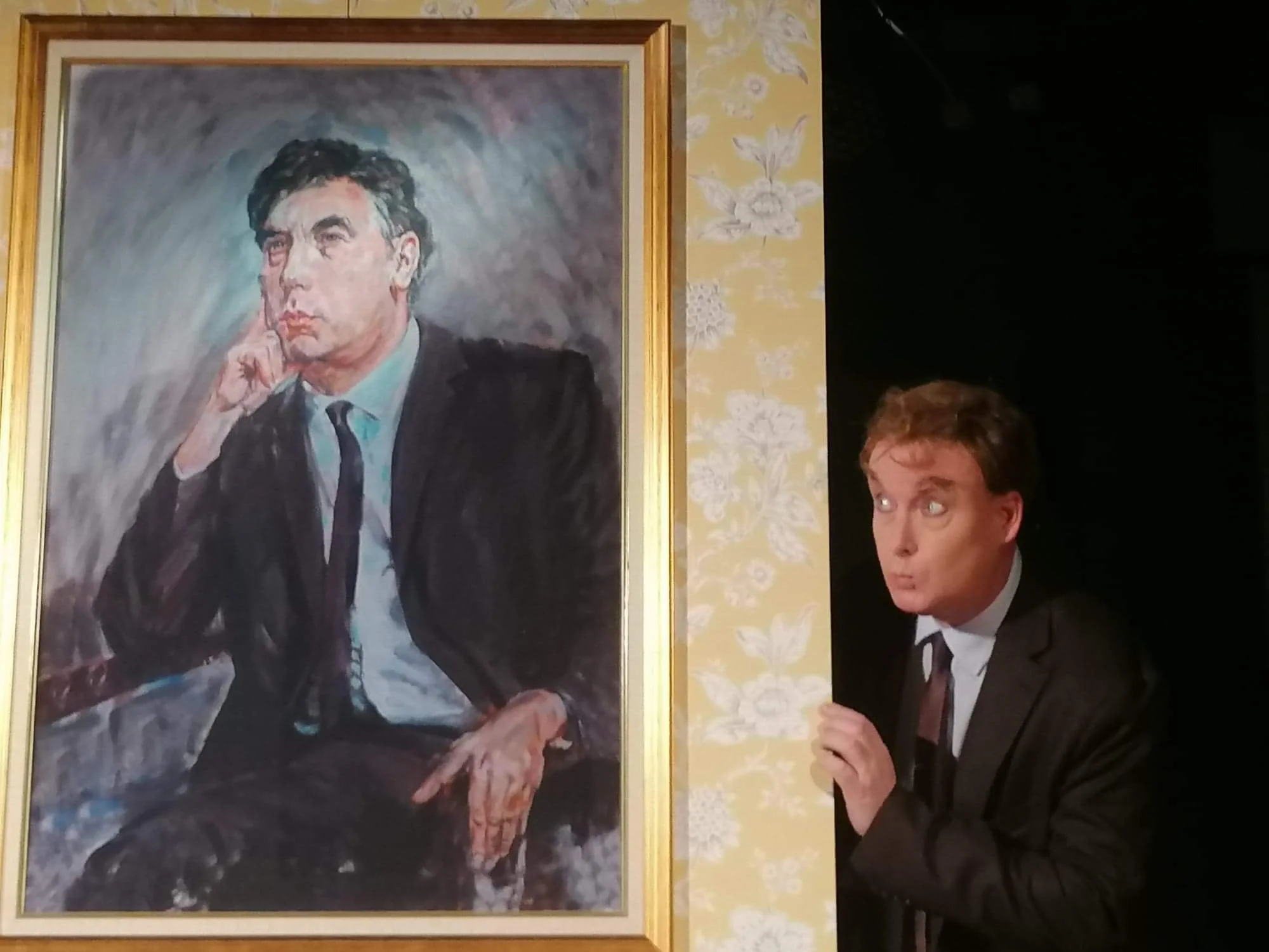 Howerd's End by Mark Farrelly. The Brockley Jack Studio Theatre,  410 Brockley Road, London SE4 to 12 March 2022. 4****. William Russell.