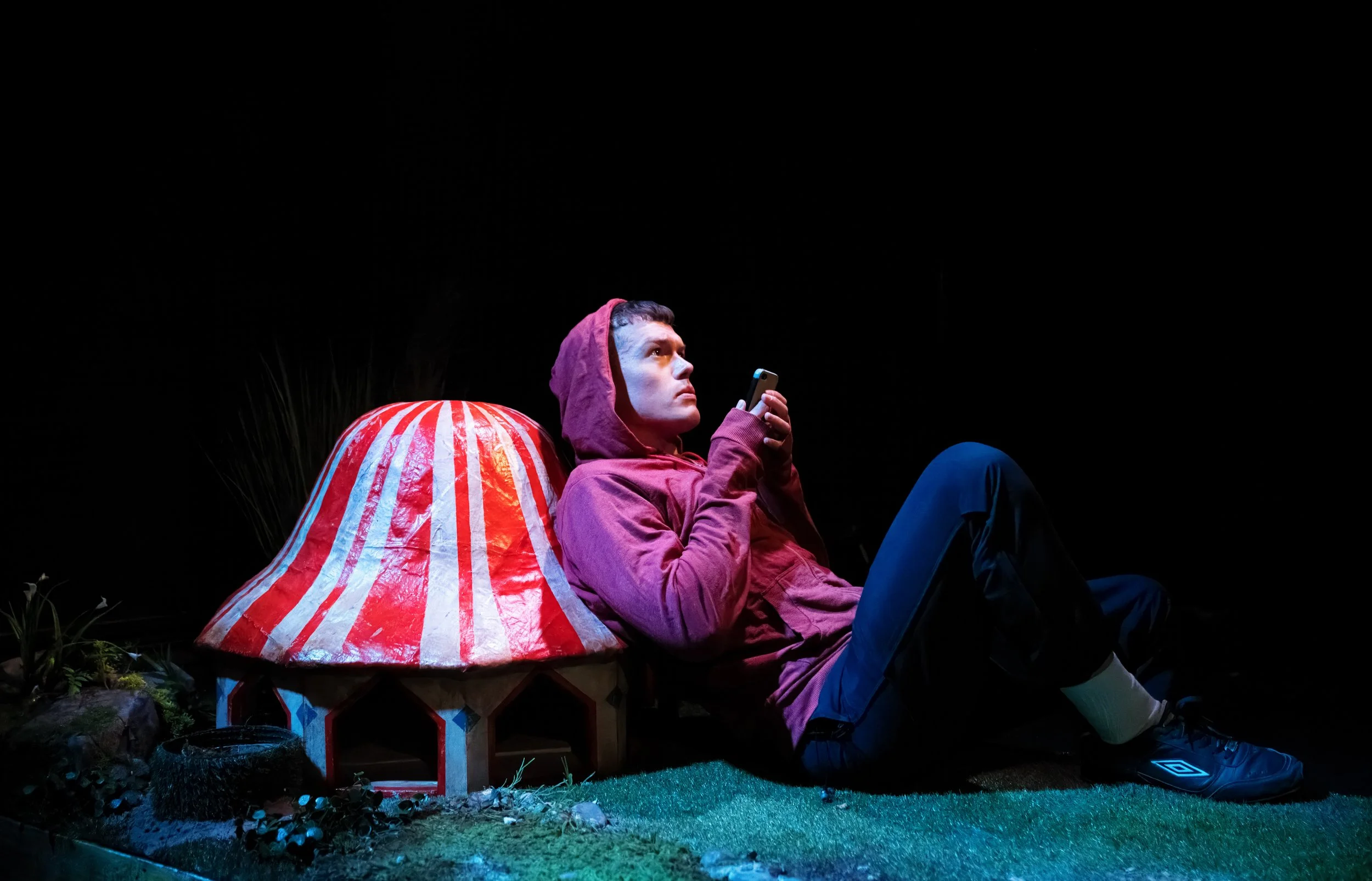 If.Destroyed.Still.True. by Jack Condon. The Hope Theatre, 267 Upper Street, Islington, London N1  to 14 May 2022. 4****. William Russell.