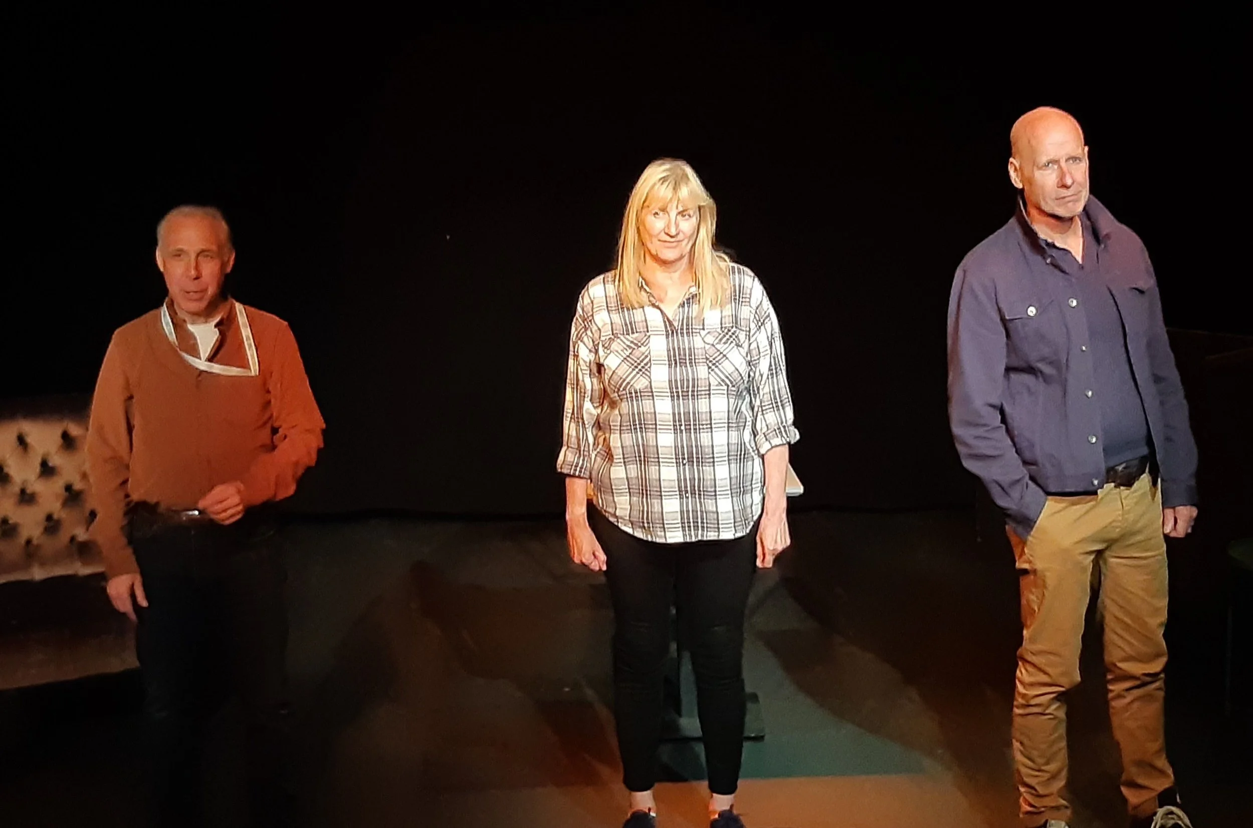 Invisible Me by Bren Gosling. New Wimbledon Theatre Studio to 11 September 2021. 4****. William Russell