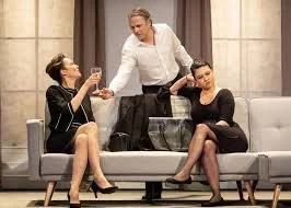 Love, Love, Love by Mike Bartlett, The Lyric Theatre, Hammersmith, London W6 to 4 April 2020. 4****. William Russell.