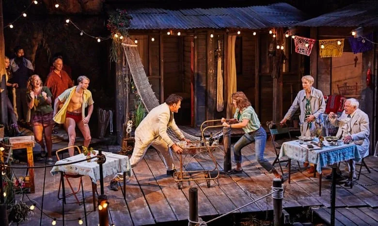 Night of the Iguana by Tennessee Williams. Noel Coward theatre, St Martin's Lane, London WC2N to 28 September. 4****. William Russell