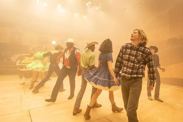 Oklahoma! by Rogers & Hammerstein. The Young Vic, the Cut, Waterloo, London SE 1 to 25 June 2022. 4 ****. William Russell.,
