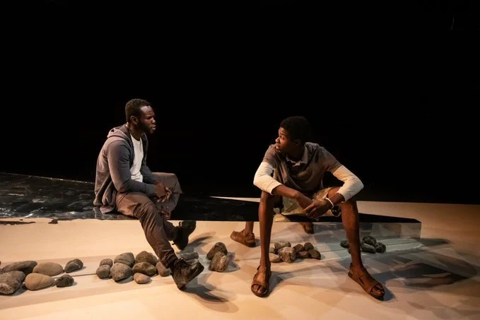 One Who Wants To Cross by Marc-Emmanuel Soriano - translated by Amanda Gann. The Finborough Theatre, 118 Finborough Road, London SW10 to 25 February 2023. 4****. William Russell.