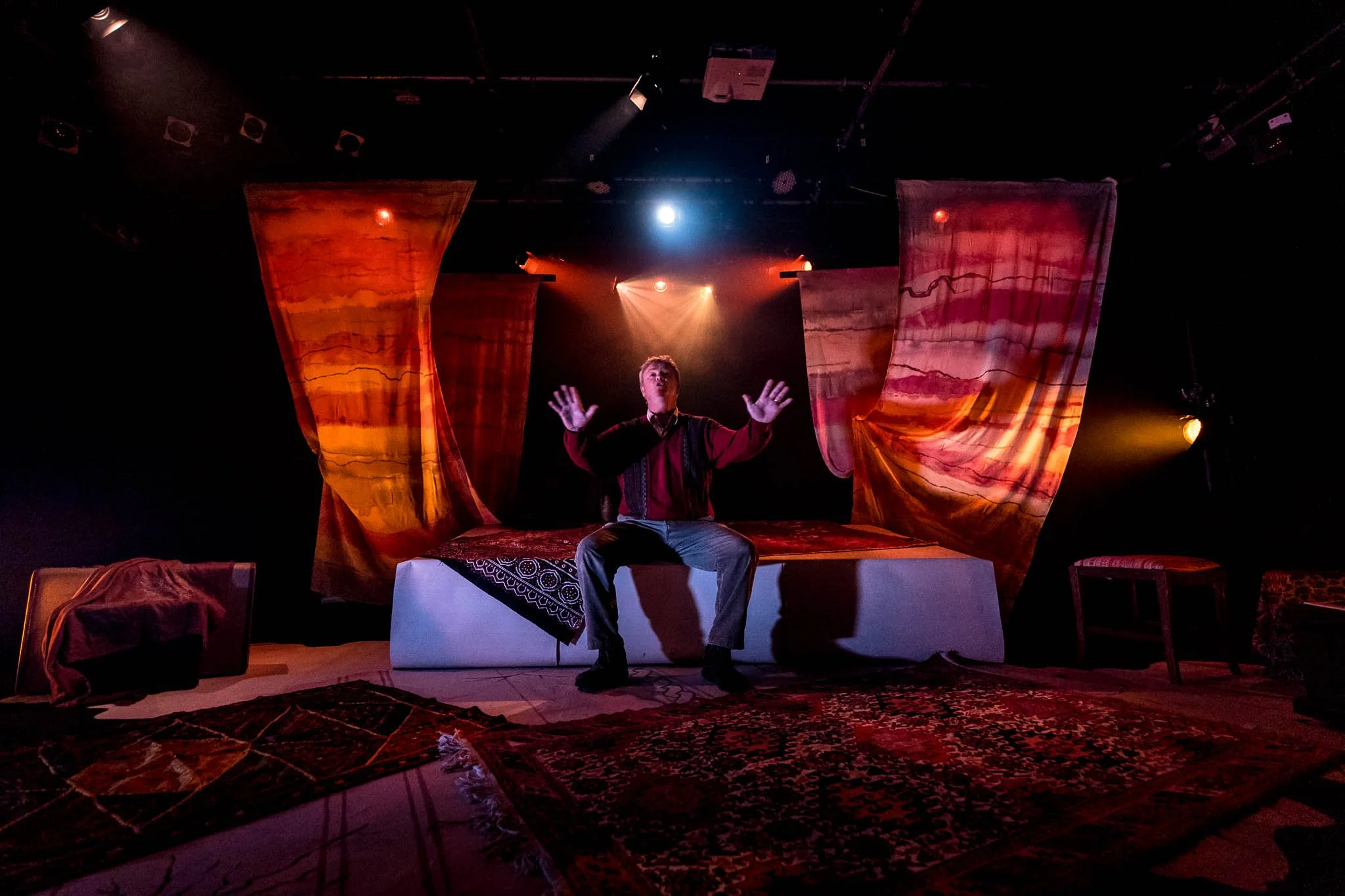 Paddy Goes to Petra by Aine Ryan. The Brockley Jack Studio, 410 Brockley Road, London SE4 to 5 November 2022. 4****. William Russell.