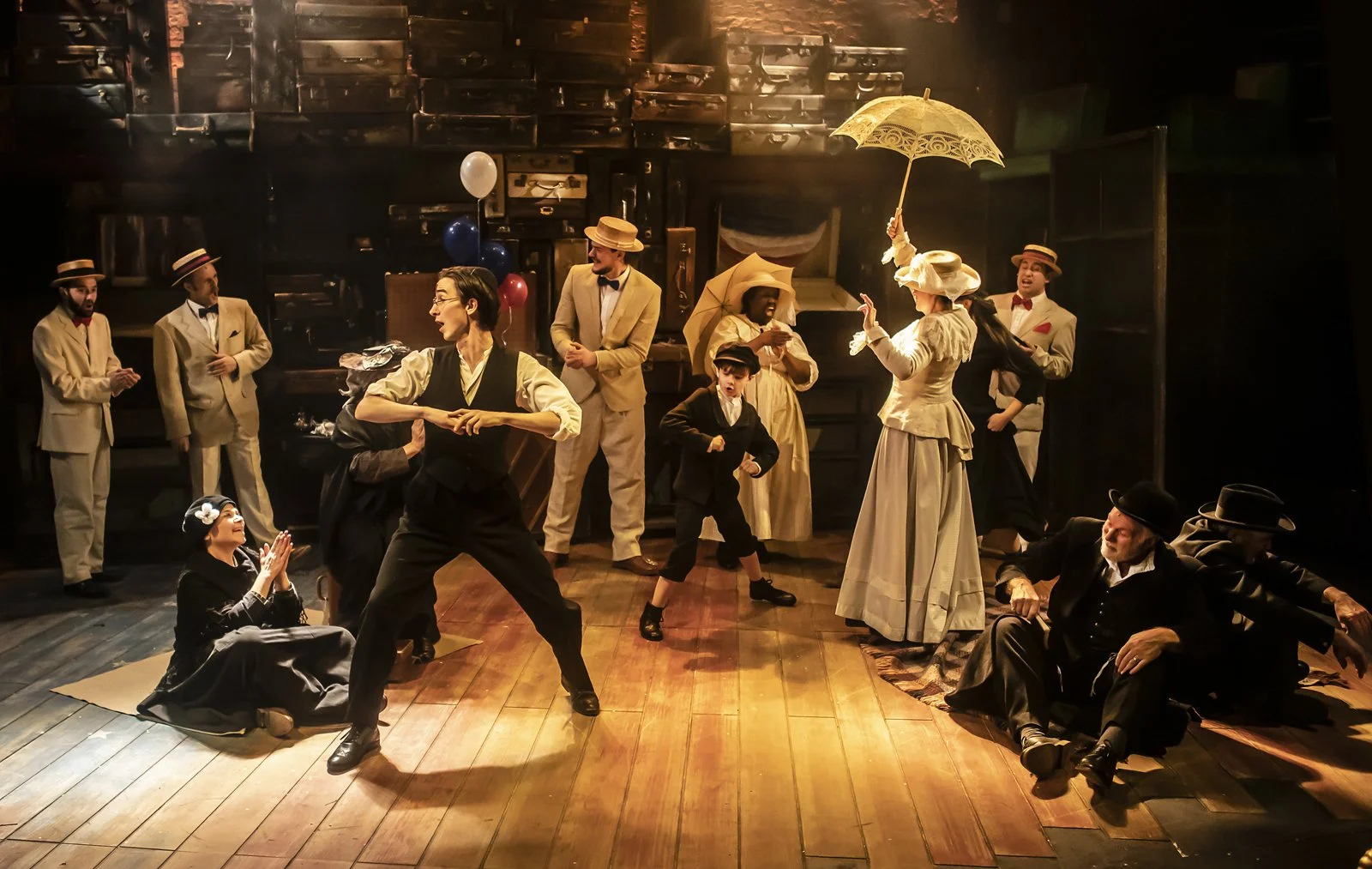 Rags -Book by Joseph Stein revised by David Thompson, Music by Charles Strouse, Lyrics by Stephen Scwartz. The Park Theatre, Clifton Terrace, London N4 to 8 February 2020. 2**. William Russell.