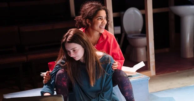 Scenes with Girls by Miriam Battye. Jerwood Upstairs, Royal Court Theatre, London SW1 to 22 February 2020. 4****. William Russell.