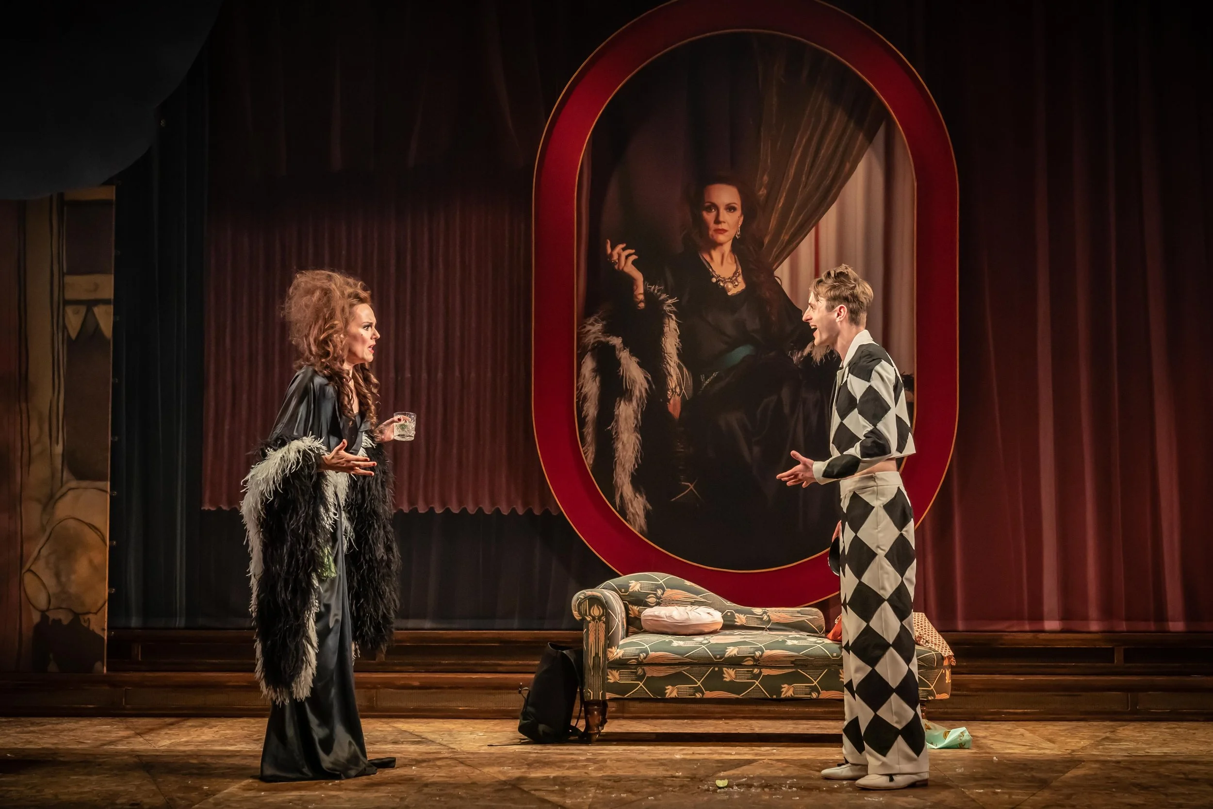 Scandaltown by Mike Bartlett. The Lyric Theatre, Hammersmith, London W6 to 14 May 2022. 3***. William Russell.