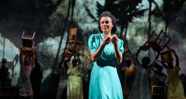 Small Island by Helen Edmundson based on the novel by Andrea Levy. National Theatre, London SE 19.  5*****. William Russell