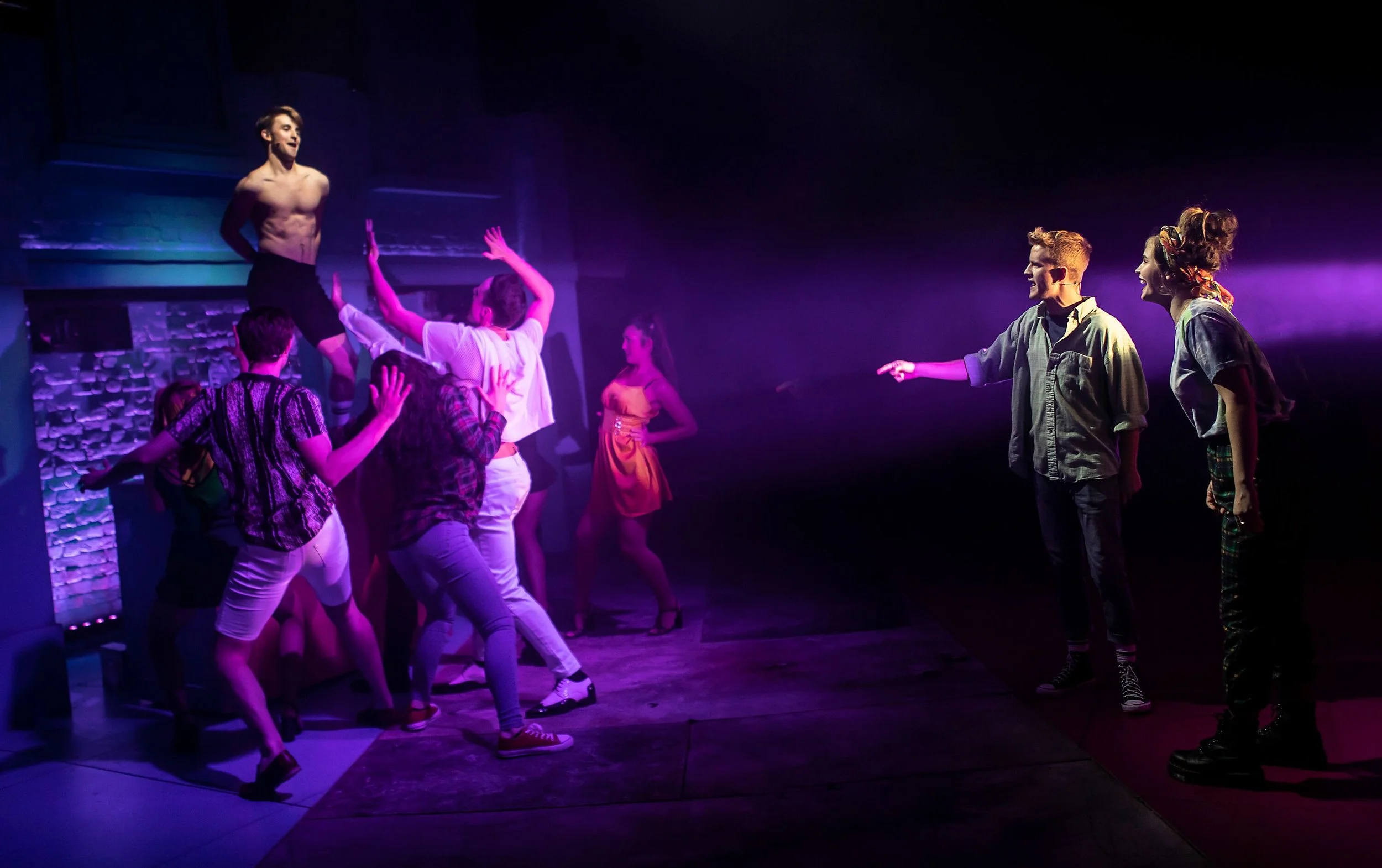 Soho Cinders - music by George Stiles, lyrics by Anthony Drewe. Charing Cross Theatre, Villiers Street, London WC2 to 21 December 2019. 3***. William Russell.