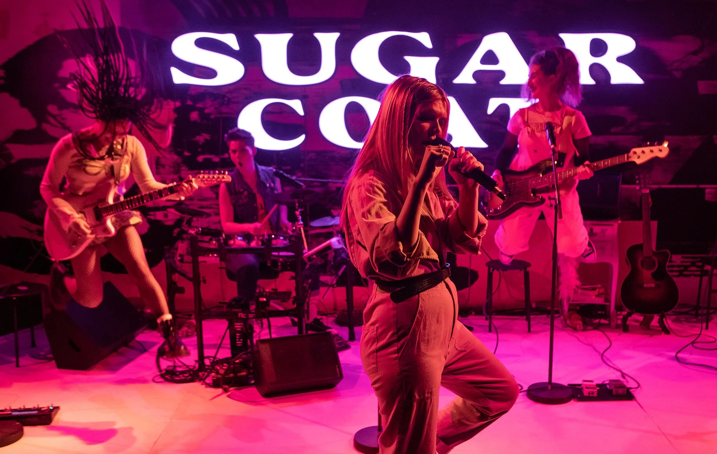 Sugar Coat by Joel Samuels & Lilly Pollard. Southwark Playhouse, the Little, 77 Newington Causeway, London SE1 to 29 April 2023. 5*****. William Russell.