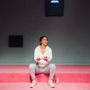 Superhoe by Nicole Lecky. Jerwood Upstairs, Royal Court, Sloane Square, London. 4**** William Russell