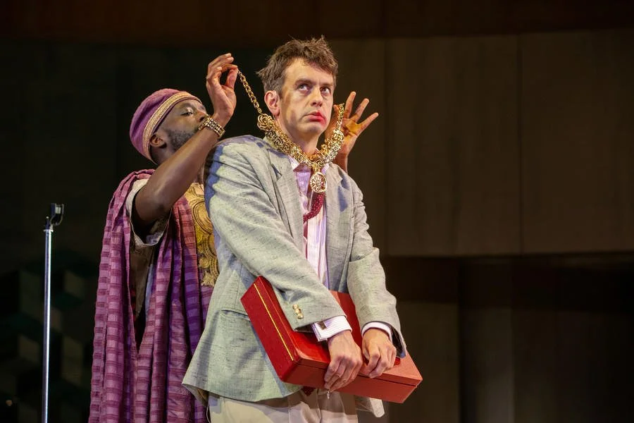 The Comedy of Errors by William Shakespeare. The Barbican Theatre, London. 4****. William Russell