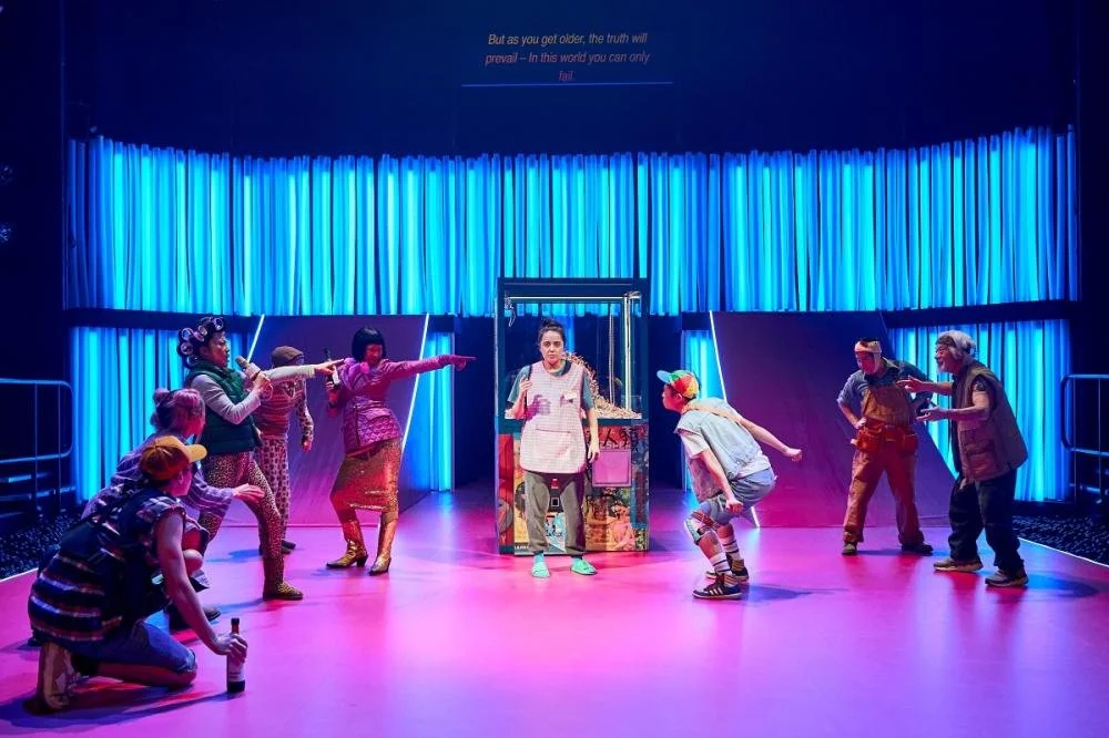 The Good Person  of Szechuan by Bertolt Brecht in a new version by Nina Segal. Lyric Theatre, Hammersmith to 13 May 2023. 3 *** .   William Russell.