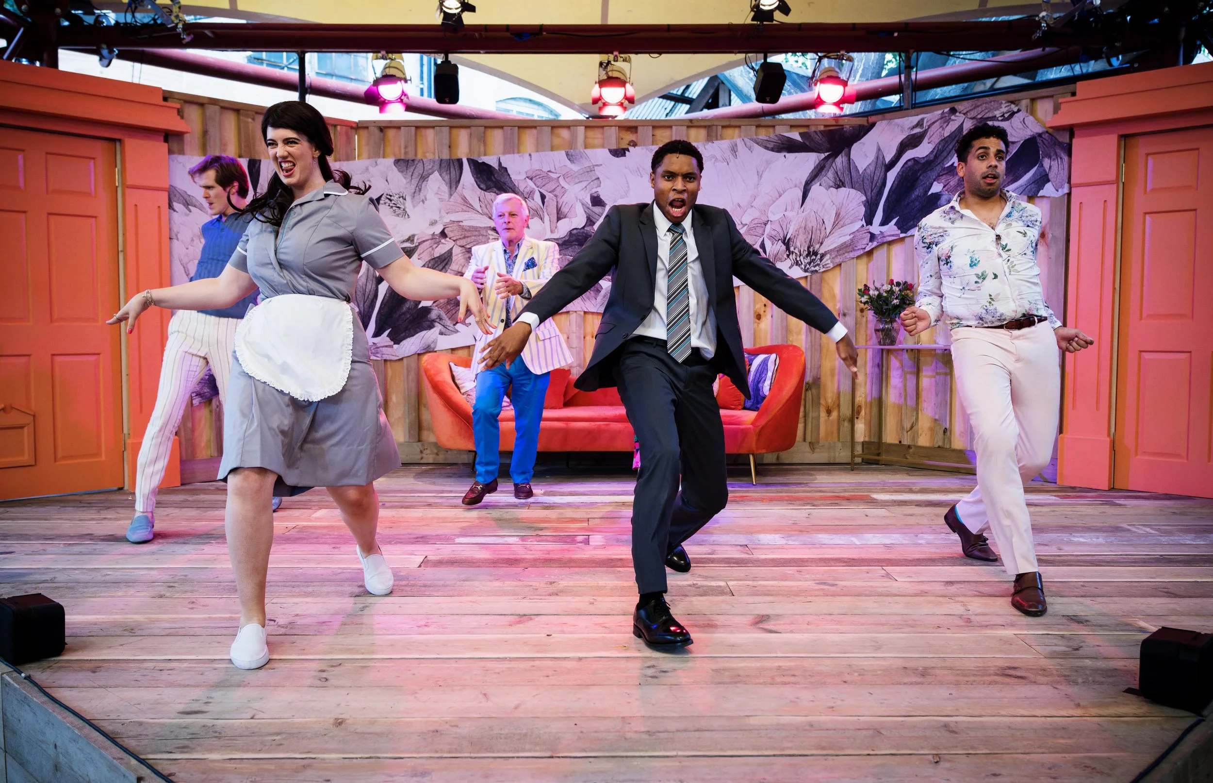 The Game of Love and Chance by Quentin Beroud & Jack Gamble after Marivaux/ The ArcolaOutside, Dalston. 4****. William Russell.