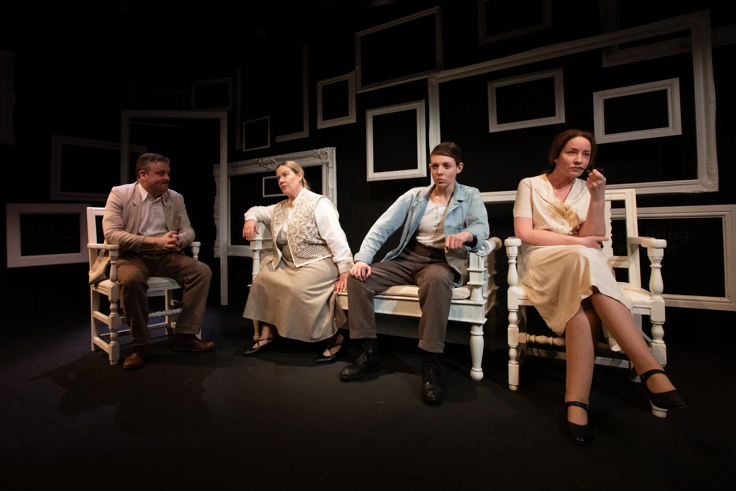 The Marriage of Alice B Toklas by Gertrude Stein by Edward Einhorn. Jermyn Street Theatre, 16B Jermyn Street, London SW1 to 16 April 2022.  5*****.William Russell.