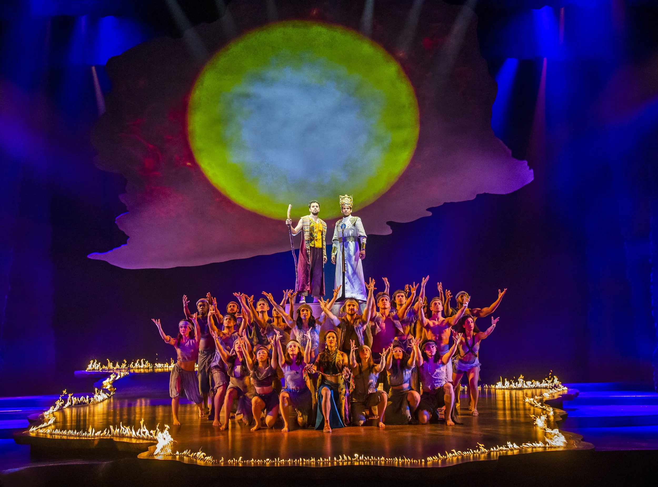 The Prince of Egypt. Music & Lyrics by Stephen Schwartz. Book by Philip Lazebnik. The Dominion Theatre, Tottenham Court Road, London W11. to  31 October 2020, 2**. William Russell