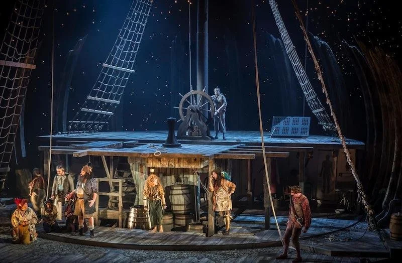 Treasure Island by Robert Louis Stevenson adapted by Bryony Lavery. National Theatre on You Tube. Until 22 April.  4**** William Russell