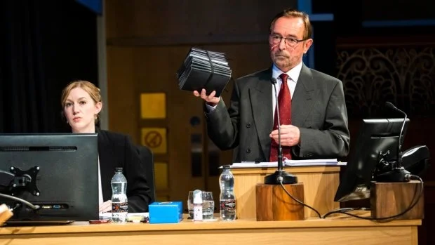 Value Engineering, scenes from the Grenfell Inquiry by Richard Norton Taylor. The Tabernacle, London to 13 November 2021. Birmingham Rep 16 November to 20 November 2021. William Russell.