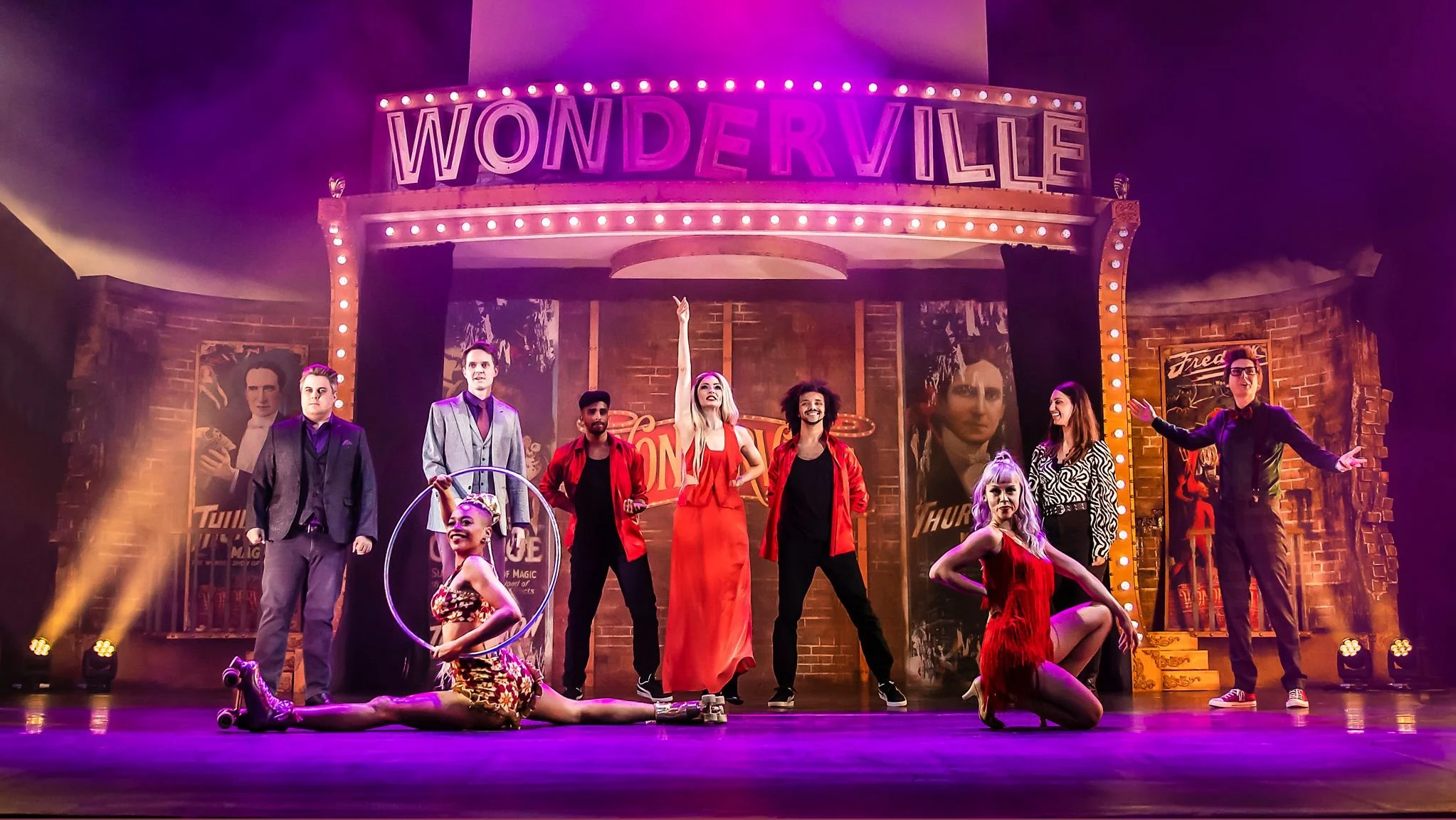 Wonderville, the Palace theatre, Shaftesbury Avenue for a season.      3***. William Russell