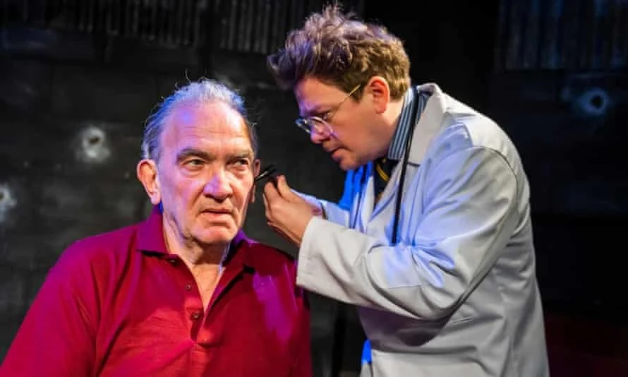 Yes So I Said Yes by David Ireland. The Finborough Theatre, 118 Finborough Road, London SW10 to 18 December 2021. 4****. William Russell.