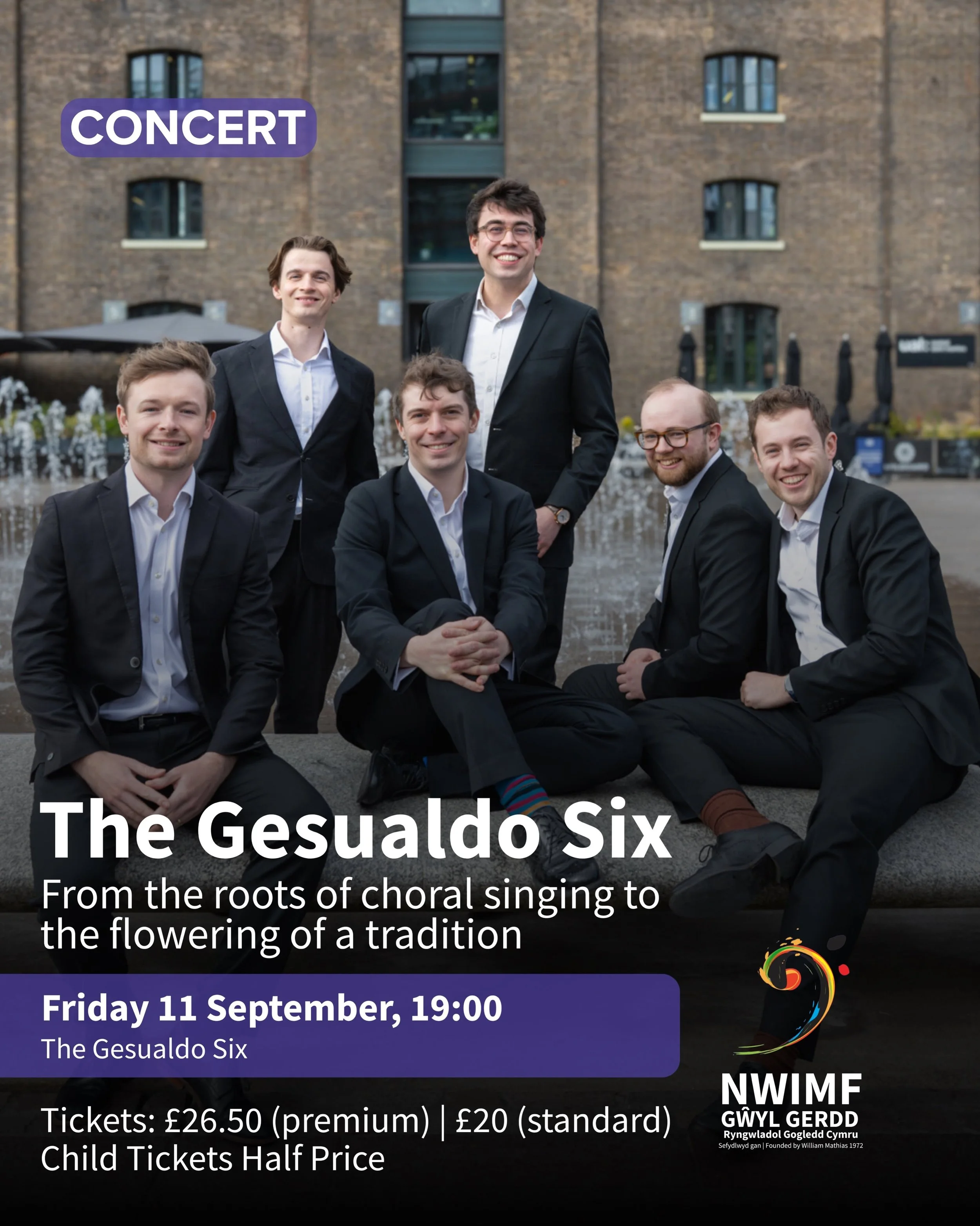 The Gesualdo Six, Wishing Tree, North Wales International Music Festival, St Asaph Cathedral | 11 September 2026  ⭐⭐⭐⭐⭐ Review by David Gray &amp; Paul Gray