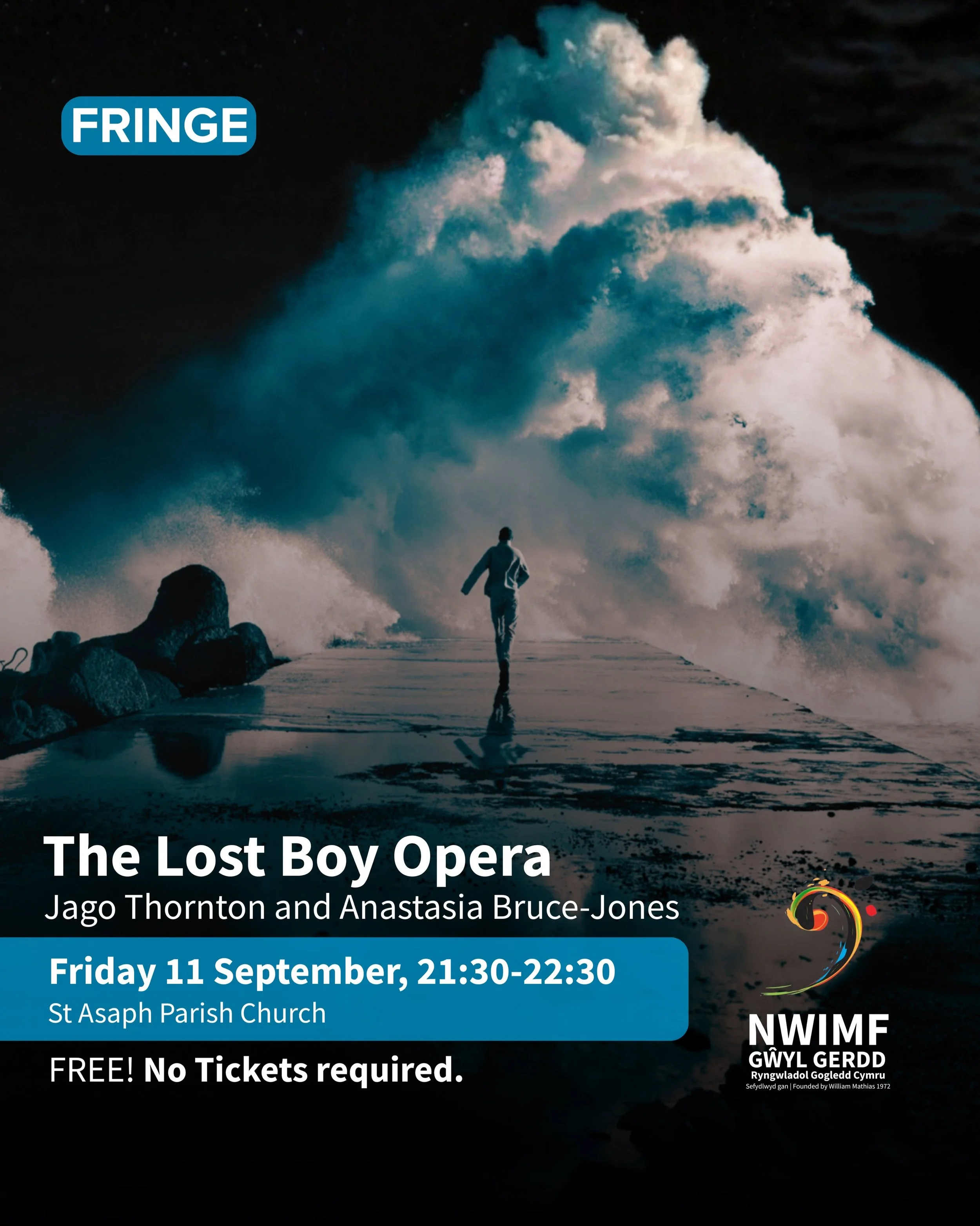 The Lost Boy, St Asaph Parish Church, North Wales International Music Festival (Fringe) – in collaboration with JAM on the Marsh | 11 September 2026 ⭐⭐⭐⭐⭐  Review by David Gray &amp; Paul Gray