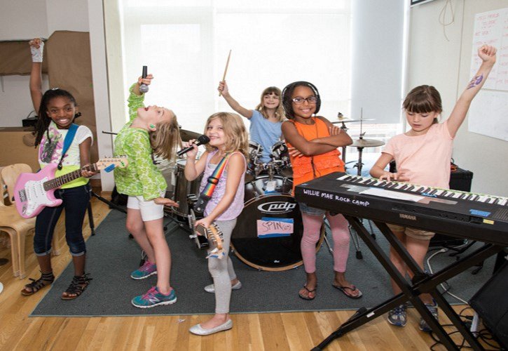 Willie Mae Rock Camp for Girls — one of this year's many BMI Foundation grantees.