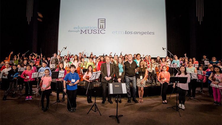  Education Through Music-Los Angeles partners with Paramount for the 6th Annual Music Unites the World Festival. 