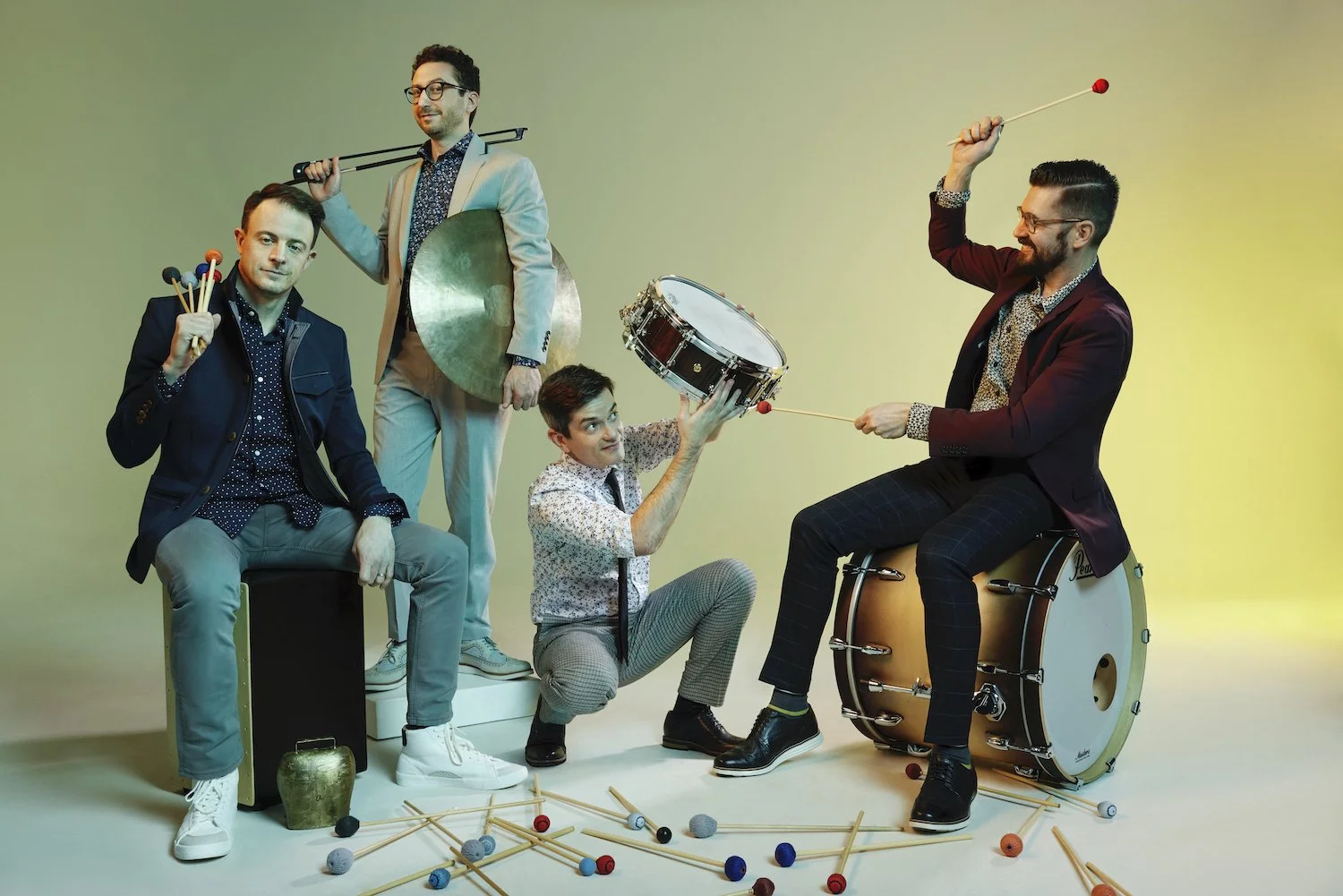 Third Coast Percussion (photo by Saverio Truglia)