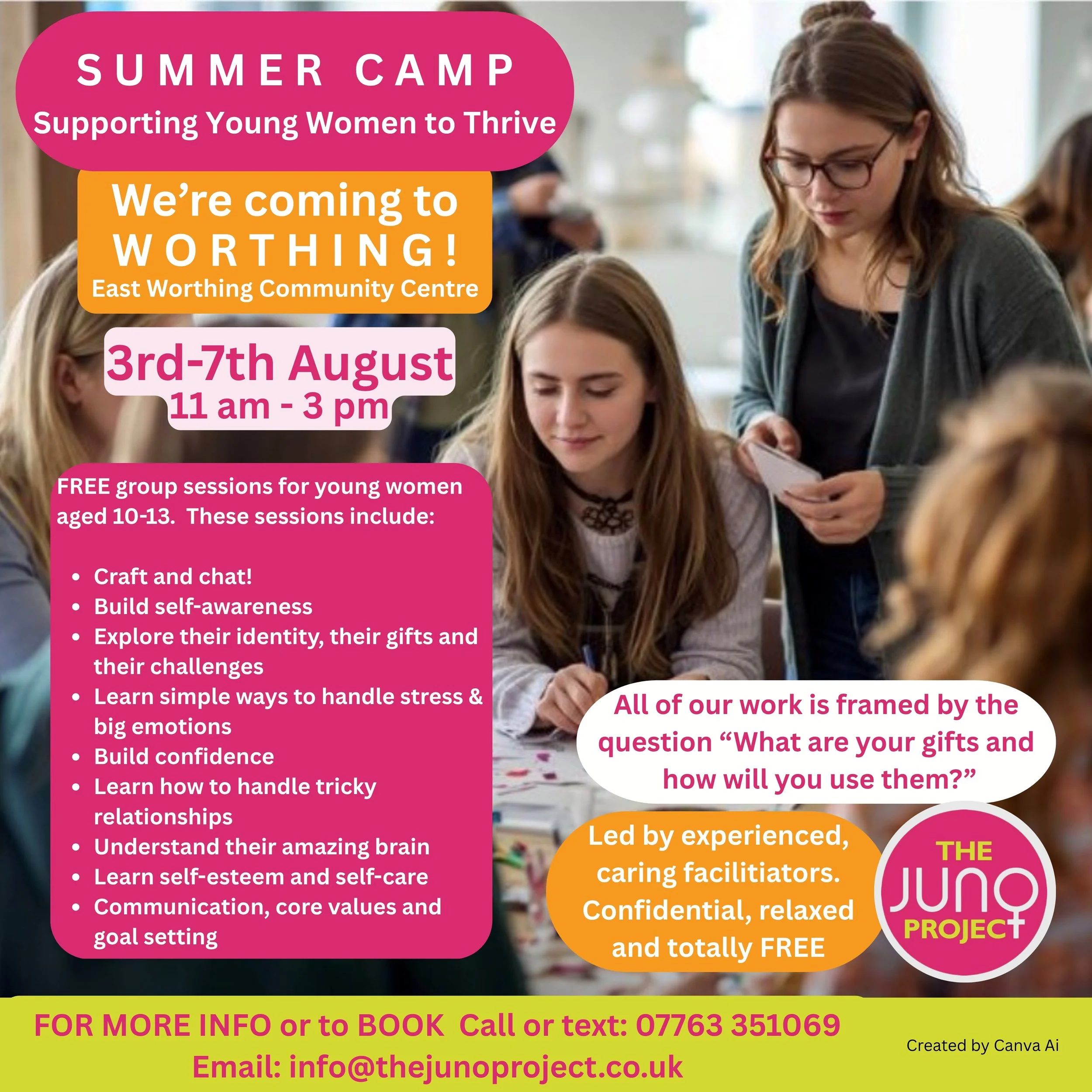 New WORTHING Summer Camp