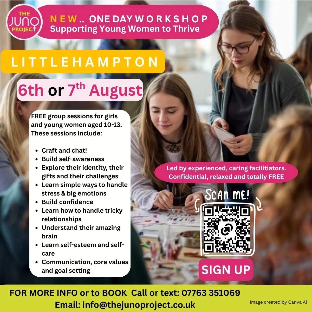 Littlehampton two one-day workshosp coming soon!