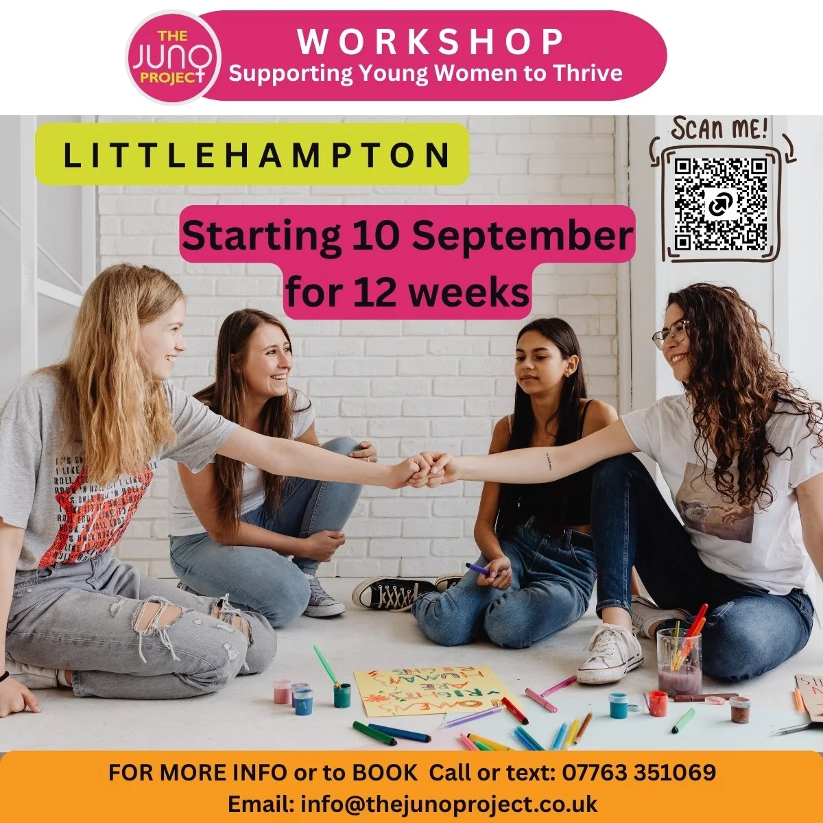Littlehampton workshop - 10th September to 3rd December 2026