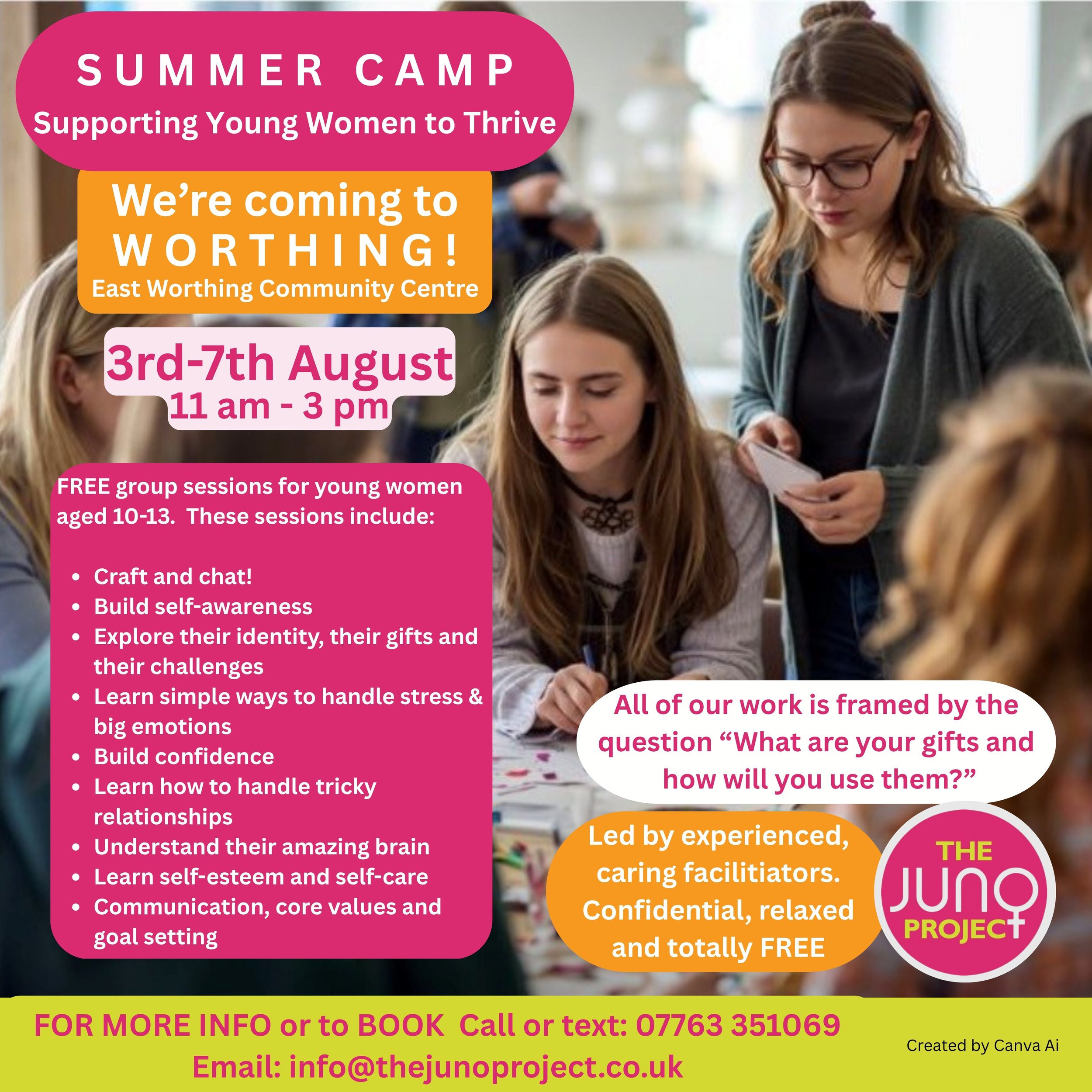 NEW Worthing Summer Camp
