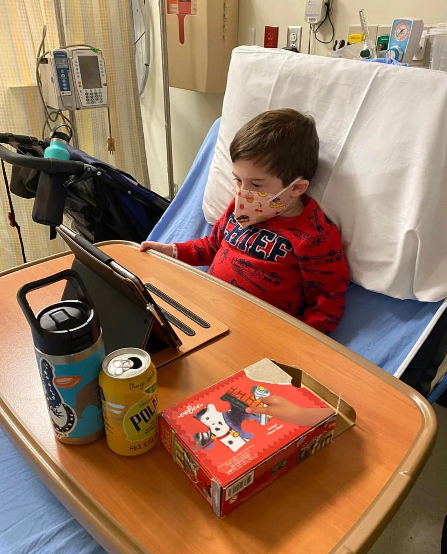 After a long afternoon and night last night spending 7 hours in the ER as advised to better get Teddy&rsquo;s excessive balloon of a belly bloating resolved and assessed for a possible small intestine bacterial overgrowth, we came home without a solu