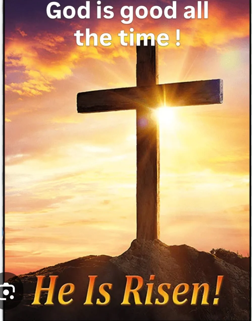 God is good all the time!