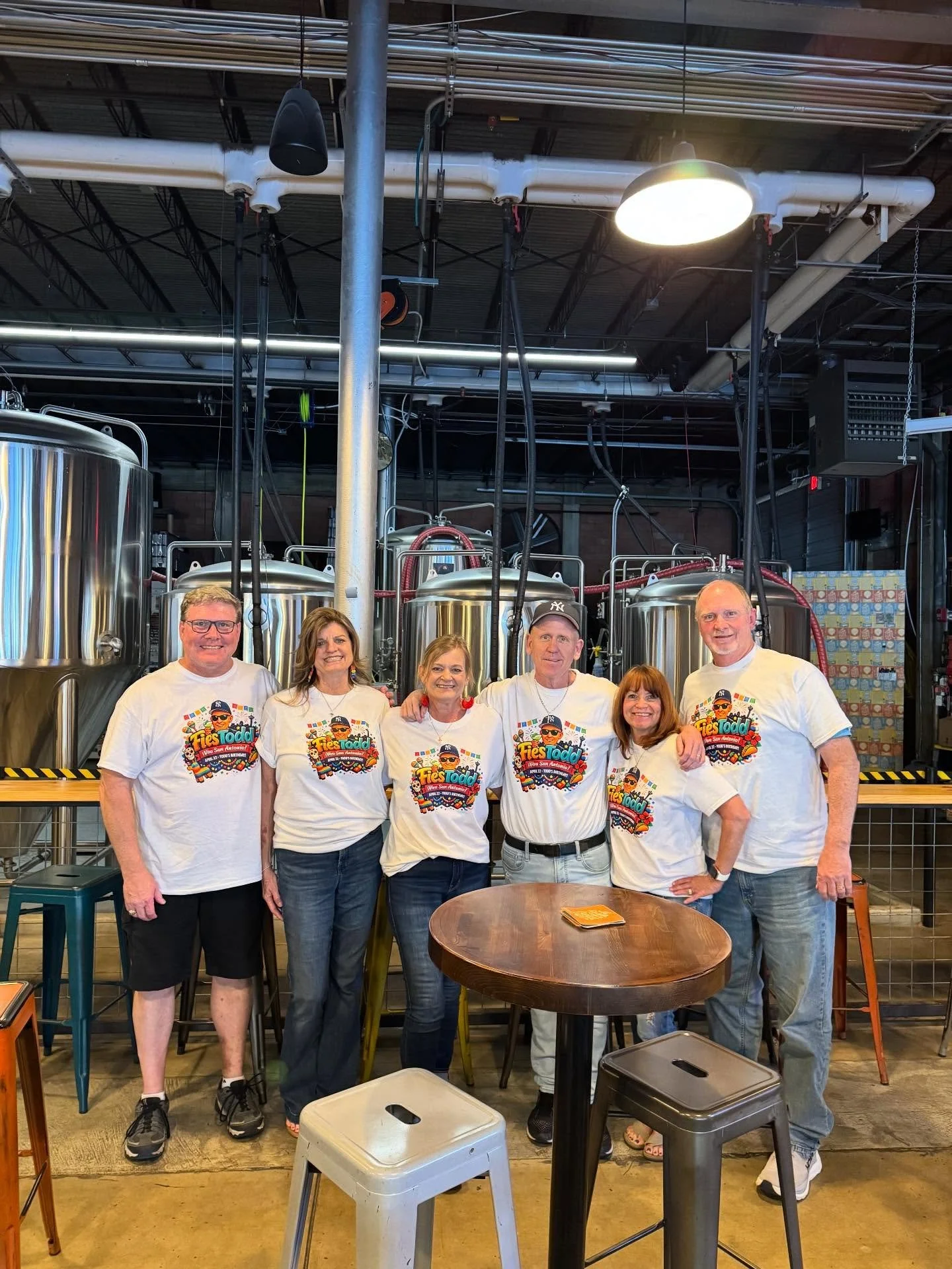 Thank you @susanlooger for designing the shirts and inspiring the next #fiesta event! Thank you @bloomer980 for the #giants towel &amp; all for helping make my birthday so special! Thank you @garycomalander , @vlclovesthebeach for joining the fun! I 