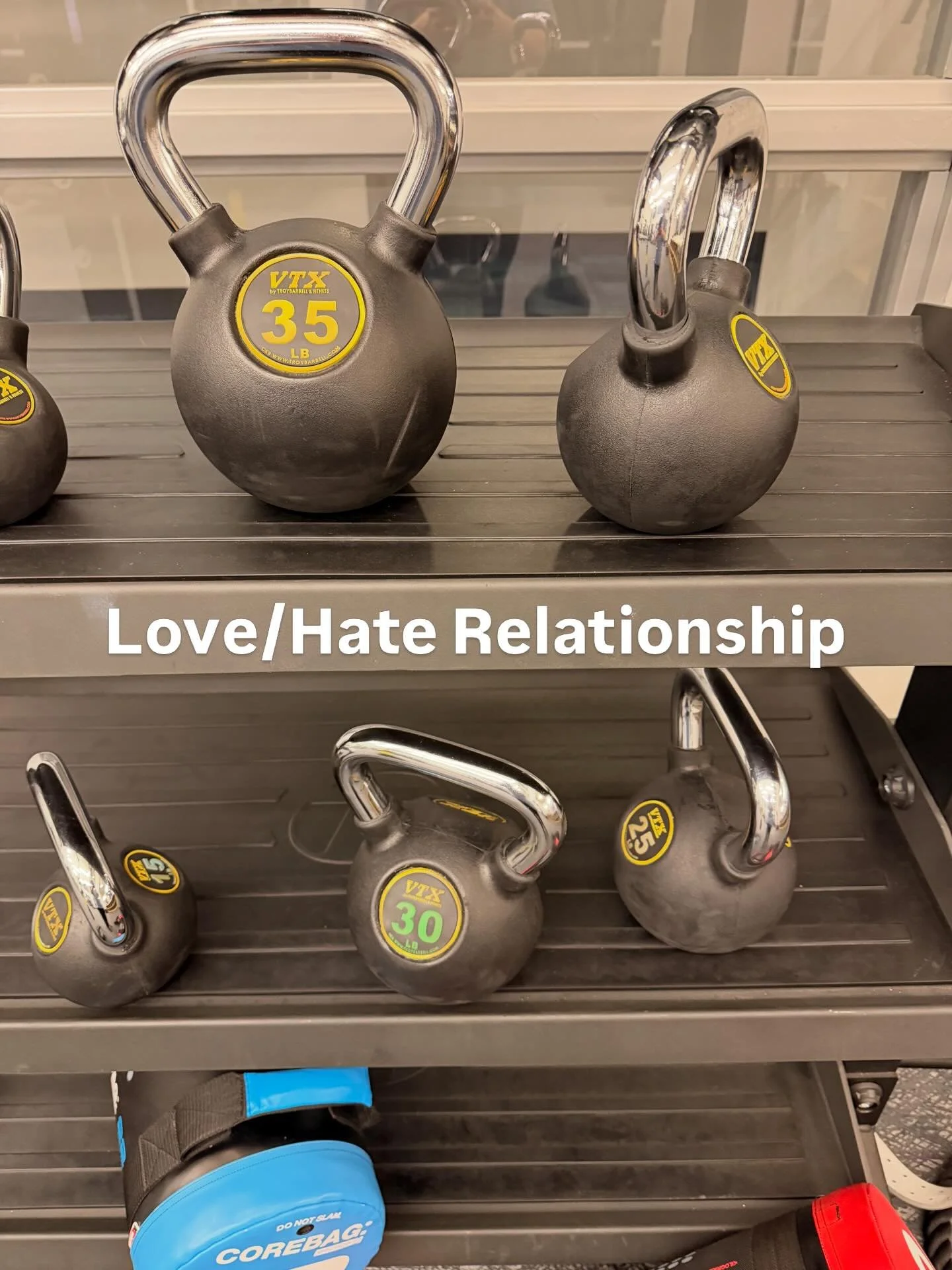 Love/Hate relationship ! #selfcare #leadership #education #kettlebell #kettlebellworkout