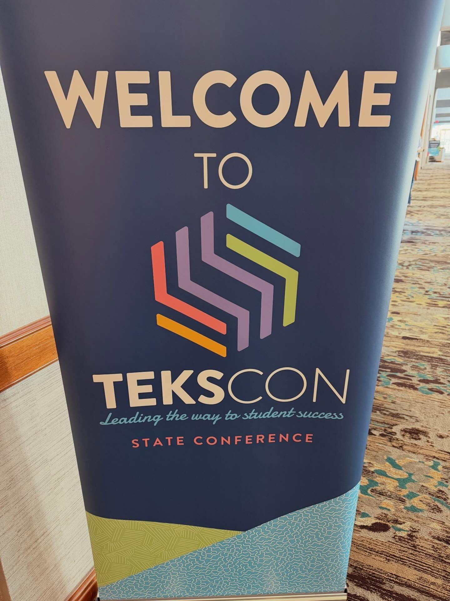 Energized &amp; ready to do the work after #tekscon ! From @ditchthattextbook to @escregion20 and all the breakout sessions, our team is equipped with more tools for our toolkits! I highly recommend this conference ! #education #leadership #professio