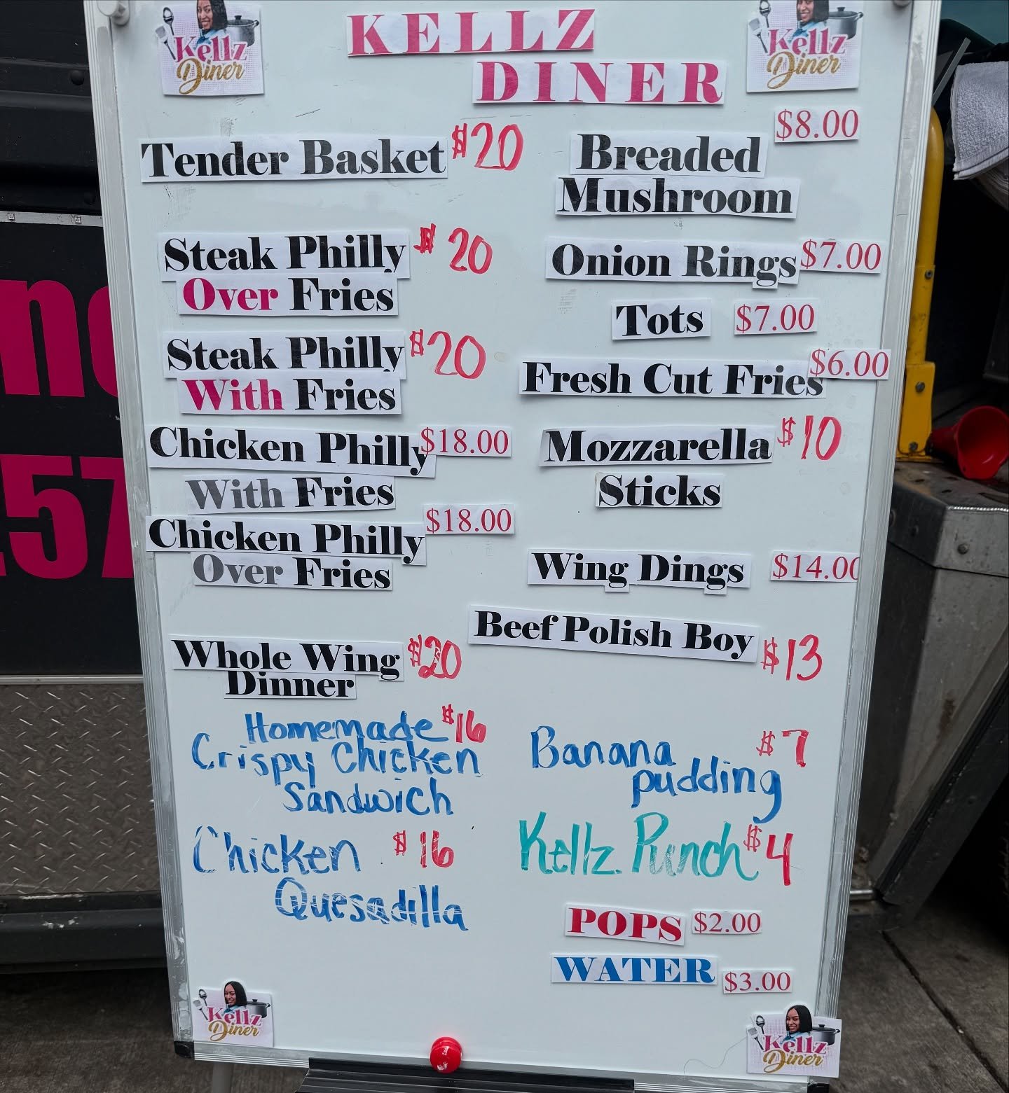 Check out @kellzdiner here for lunch 11-3☀️