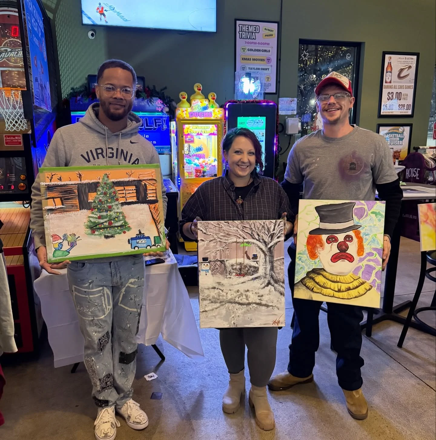 A huge thank you to everyone who came out to support an awesome charity!! An even bigger thank you to our local artists for creating these masterpieces!!🎨
#artontap #lakewoodtruckpark