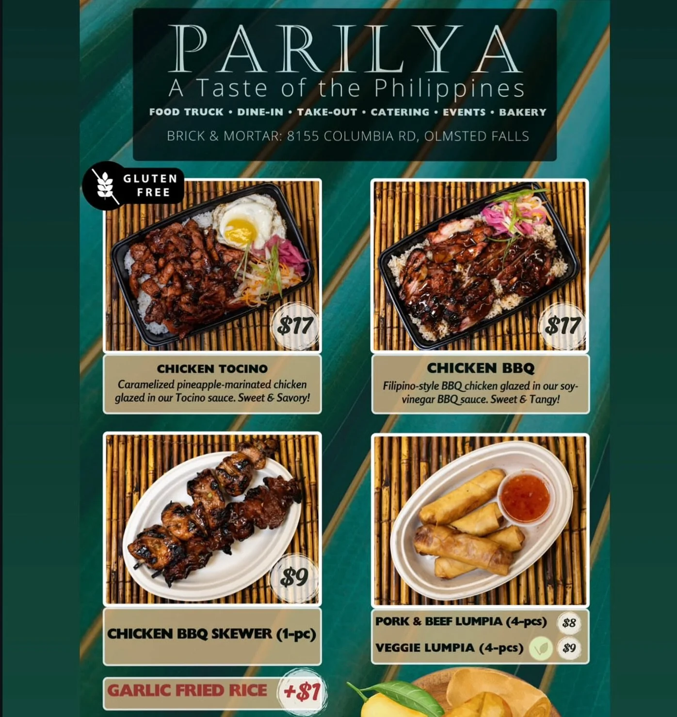 Check out @parilyacle here 11am-11pm!