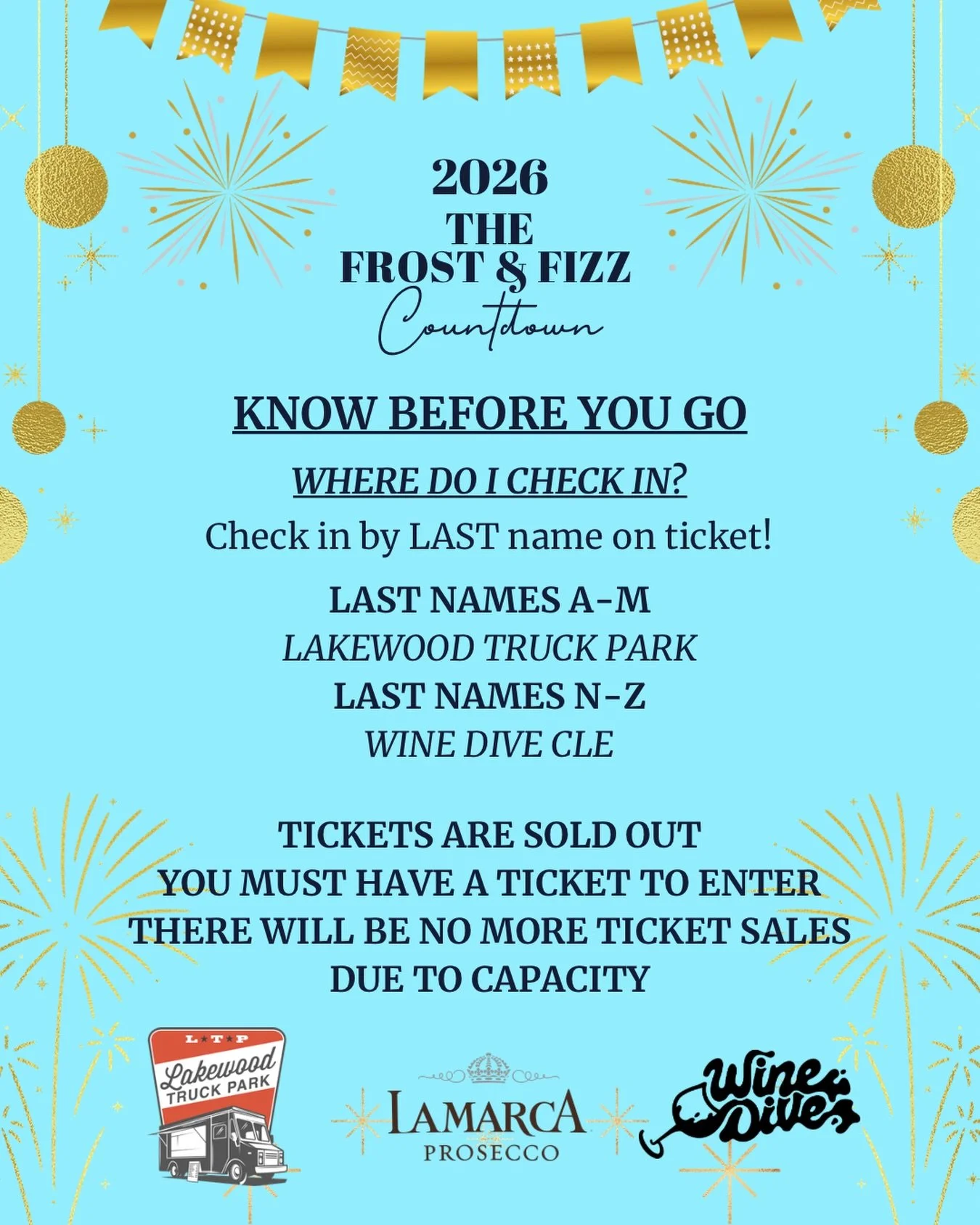 TICKET SALES HAVE ENDED!
KNOW BEFORE YOU GO ABOVE
We&rsquo;re excited to host all of you tomorrow🎉
Remember we open up at 7pm for the OSU game. Open bar starts at 8pm and ends at 11pm. You will need a ticket to enter the whole night!